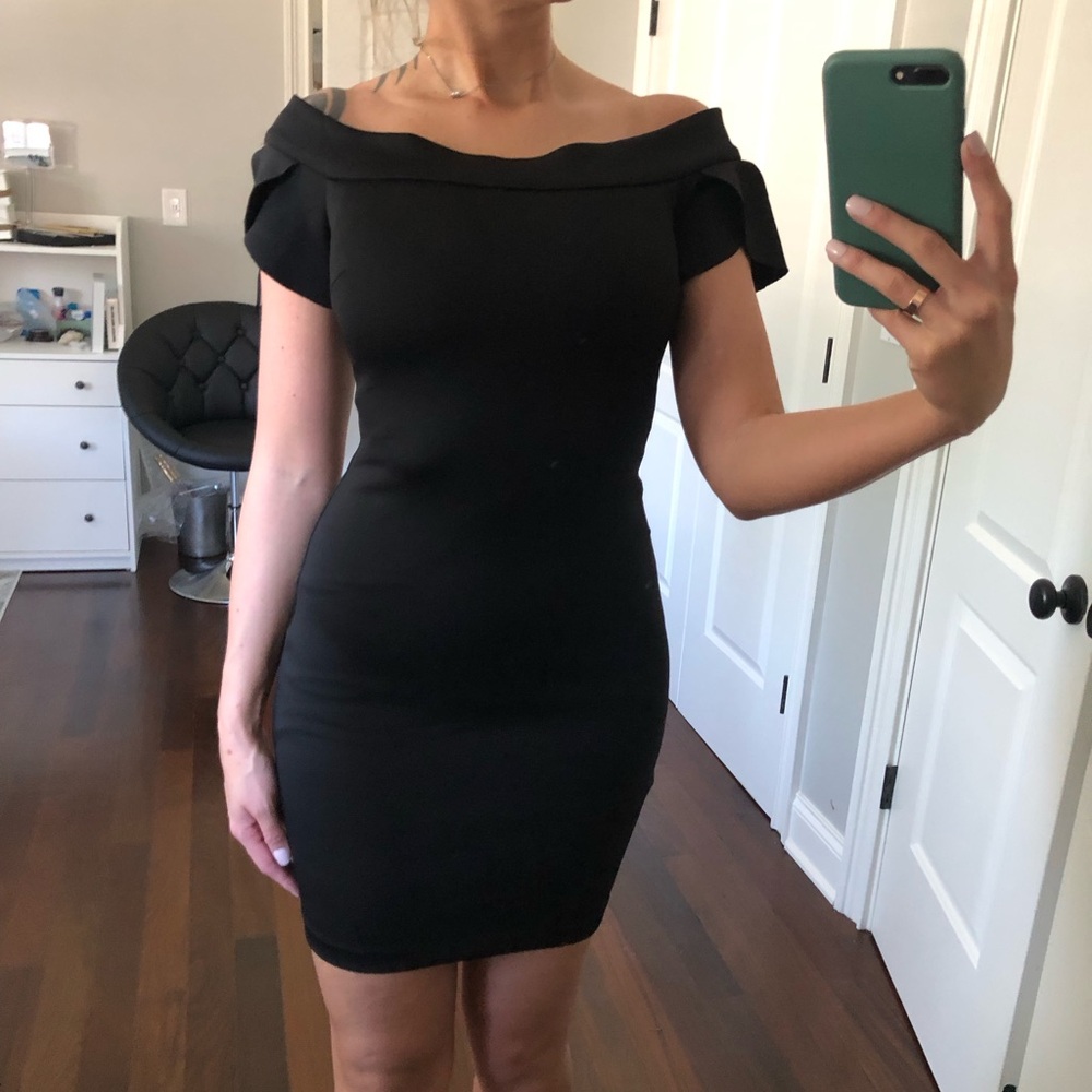Guess - Scuba Black Dress - XSmall